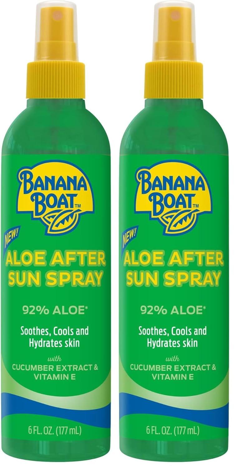 image:imageBanana Boat Aloe After Sun Spray 6Fl Oz Aloe Vera Spray with Cucumber Extract and Vitamin E After Sun Care for Sunburn Relief 6Fl OzAfter Sun Spray