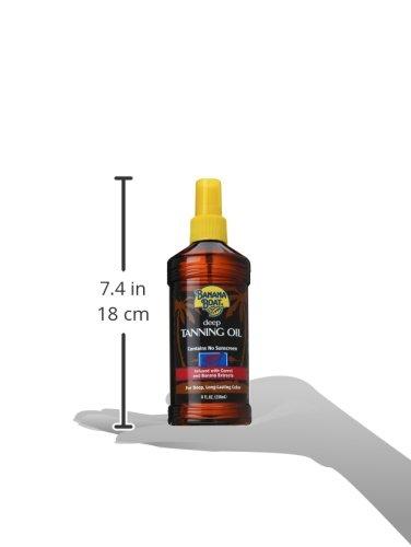 image:imageBanana Boat Deep Tanning Oil Spray 8oz Moisturizing Dark Tanning Oil for Sun Tan Contains No Sunscreen 8oz Pack of 3