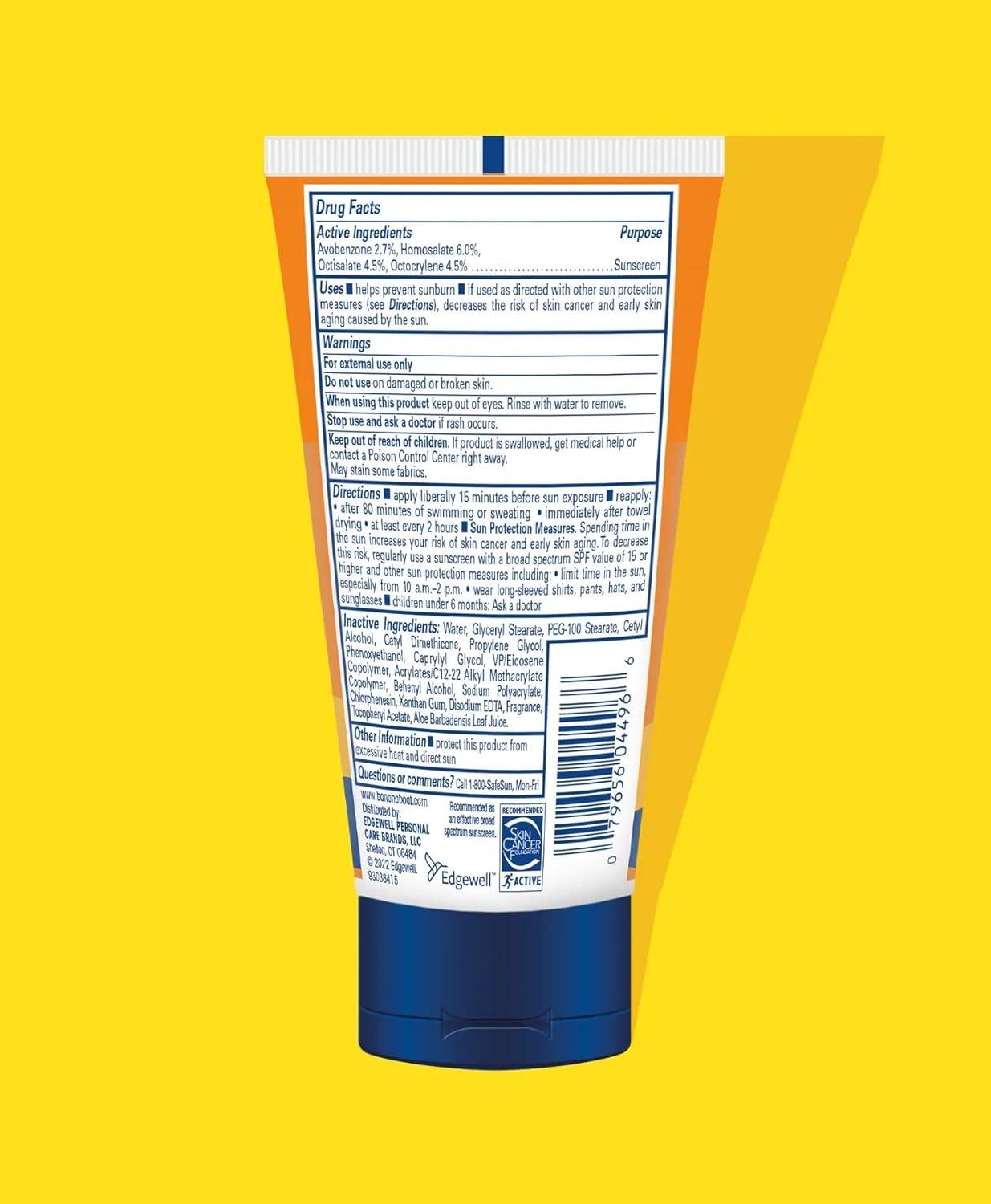 image:imageBanana Boat Sport Ultra SPF 30 Face Sunscreen Lotion 3oz Travel Size Sunscreen for Face Sunblock Lotion Banana Boat SPF 30 OxybenzoneFree 3oz