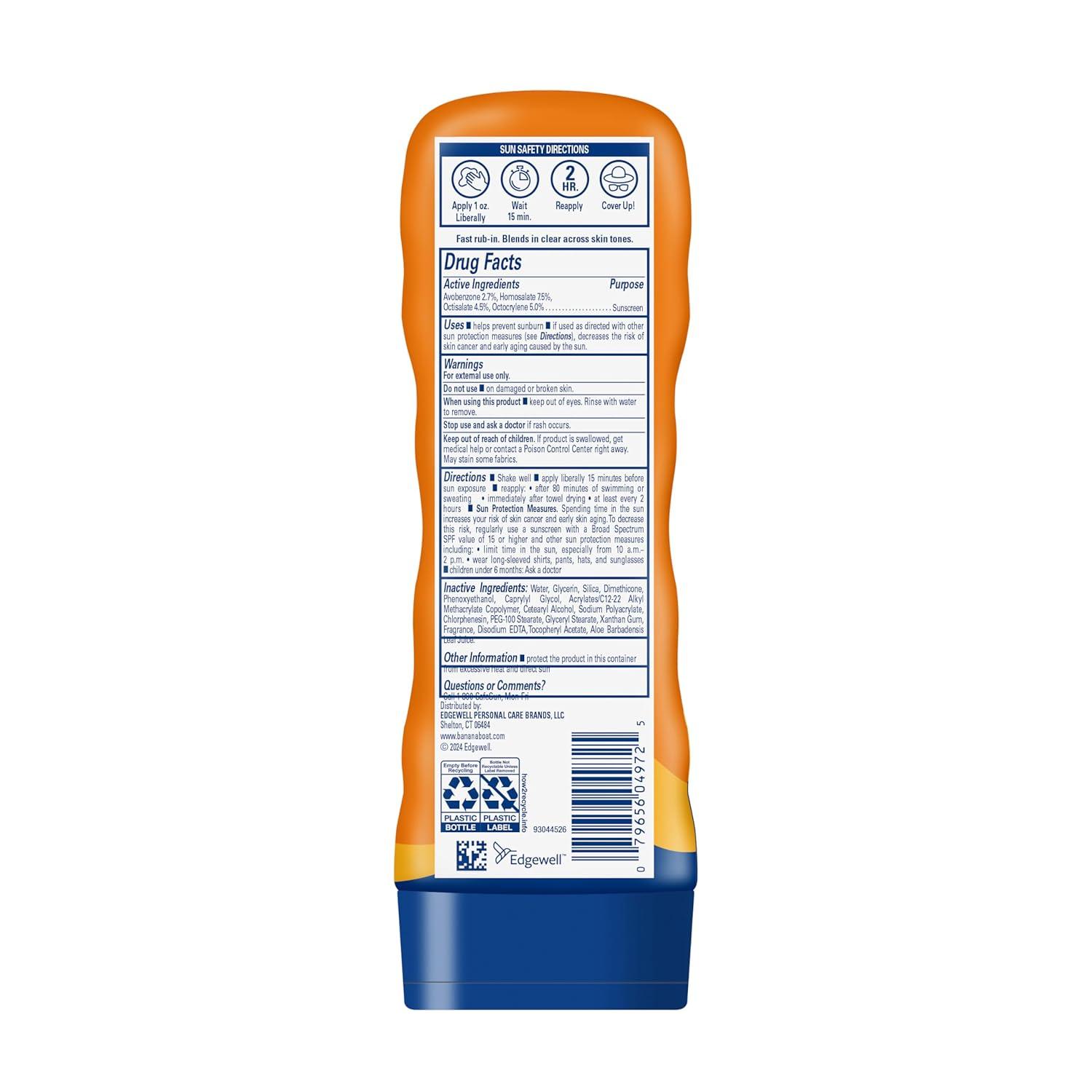 image:imageBanana Boat Sport Ultra SPF 50 Sunscreen Lotion 128 Fl Oz Oxybenzone Free Pack of 18 Fl Oz Pack of 1