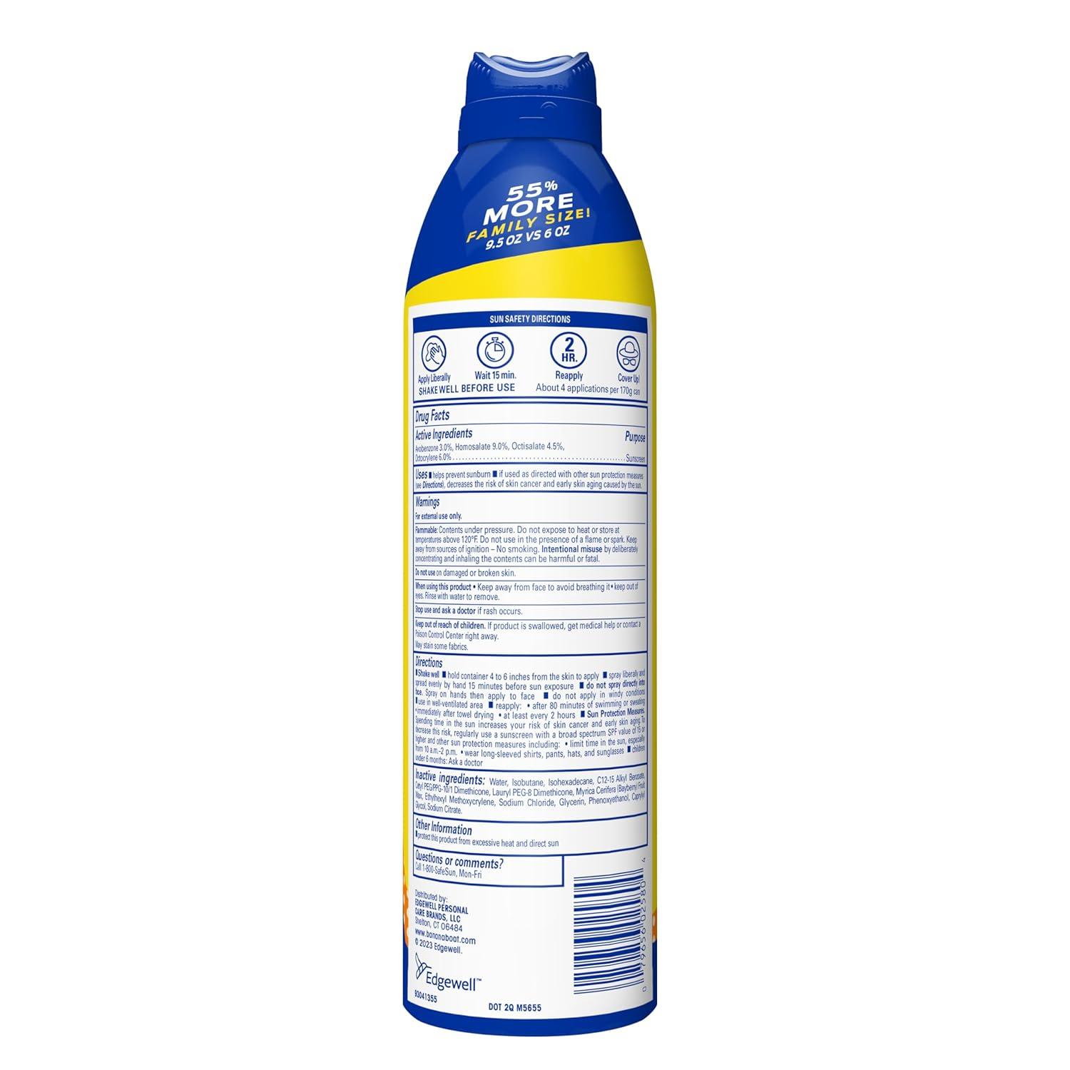 image:imageBanana Boat UltraMist Kids MAX Protect amp Play Clear Spray Sunscreen SPF 100 6 OZ95 Ounce Pack of 1
