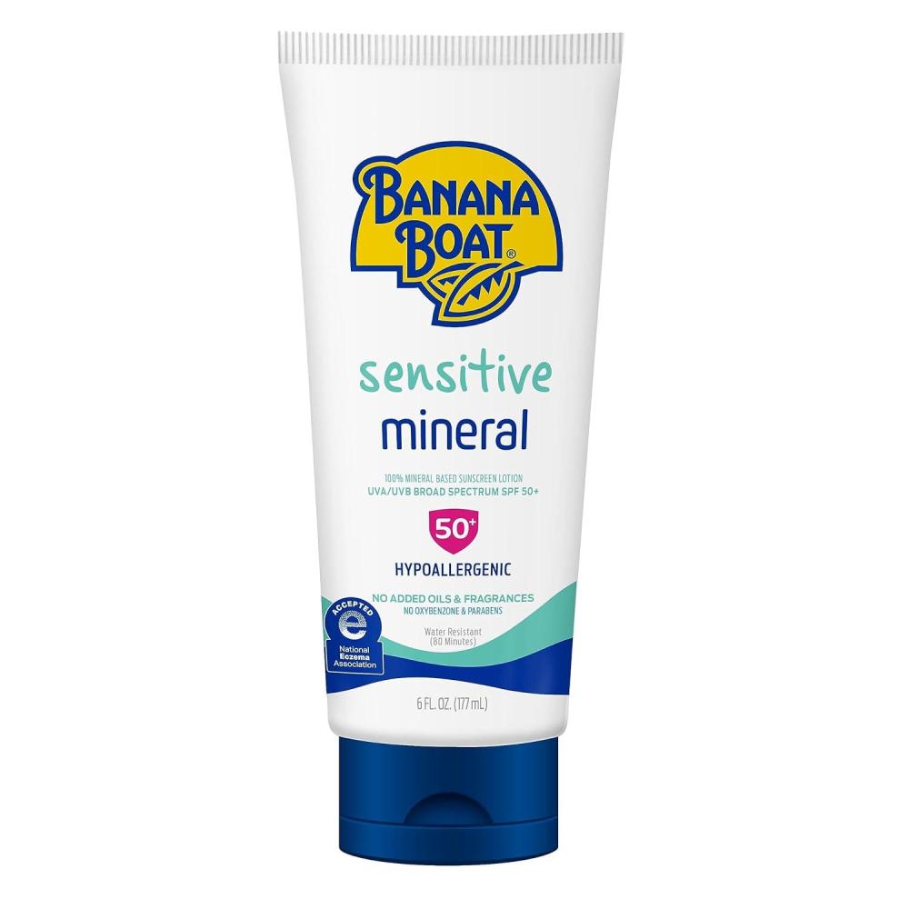 image:imageBanana Boat Sport 100 Mineral Sunscreen Spray SPF 50 95oz  Banana Boat Mineral Sunscreen Oxybenzone Free Sunscreen Sport Sunscreen Spray On Sunscreen Water Resistant Sunscreen SPF 50 95oz6 Ounce
