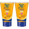 Banana Boat Protection + Vitamins Face Sunscreen Lotion SPF 50 | Travel Size Sunscreen for Face, Moisturizing with Vitamin C & Vitamin B3 Niacinamide, SPF 50 Sunblock Lotion, Fragrance Free, 2Fl Oz(2 Fl Oz (Pack of 2))
