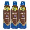 Banana Boat Protective Tanning Dry Oil Clear Spray Sunscreen SPF 15, 6oz, Pack of 3(6 Ounce (Pack of 3))
