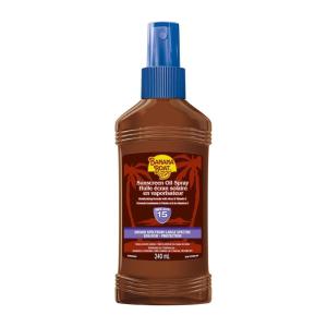 Banana Boat Protective Tanning Oil Pump Spray Sunscreen SPF 15, 8oz | SPF Tanning Oil, Outdoor Tanning Oil SPF 15, Oxybenzone Free Sunscreen, Banana Boat Spray Oil SPF 15, 8oz (Pack of 3)