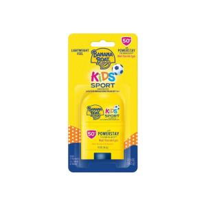 Banana Boat Sport Kids Sunscreen Stick SPF 50, 0.5oz | Travel Size Sunscreen for Kids, Childrens Sunblock SPF 50, Oxybenzone Free, 0.5oz(0.5 Ounce (Pack of 1))