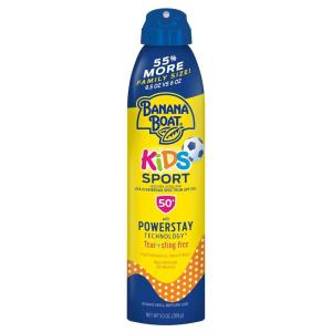 Banana Boat UltraMist Kids MAX Protect & Play Clear Spray Sunscreen SPF 100: 6 OZ(9.5 Ounce (Pack of 1))
