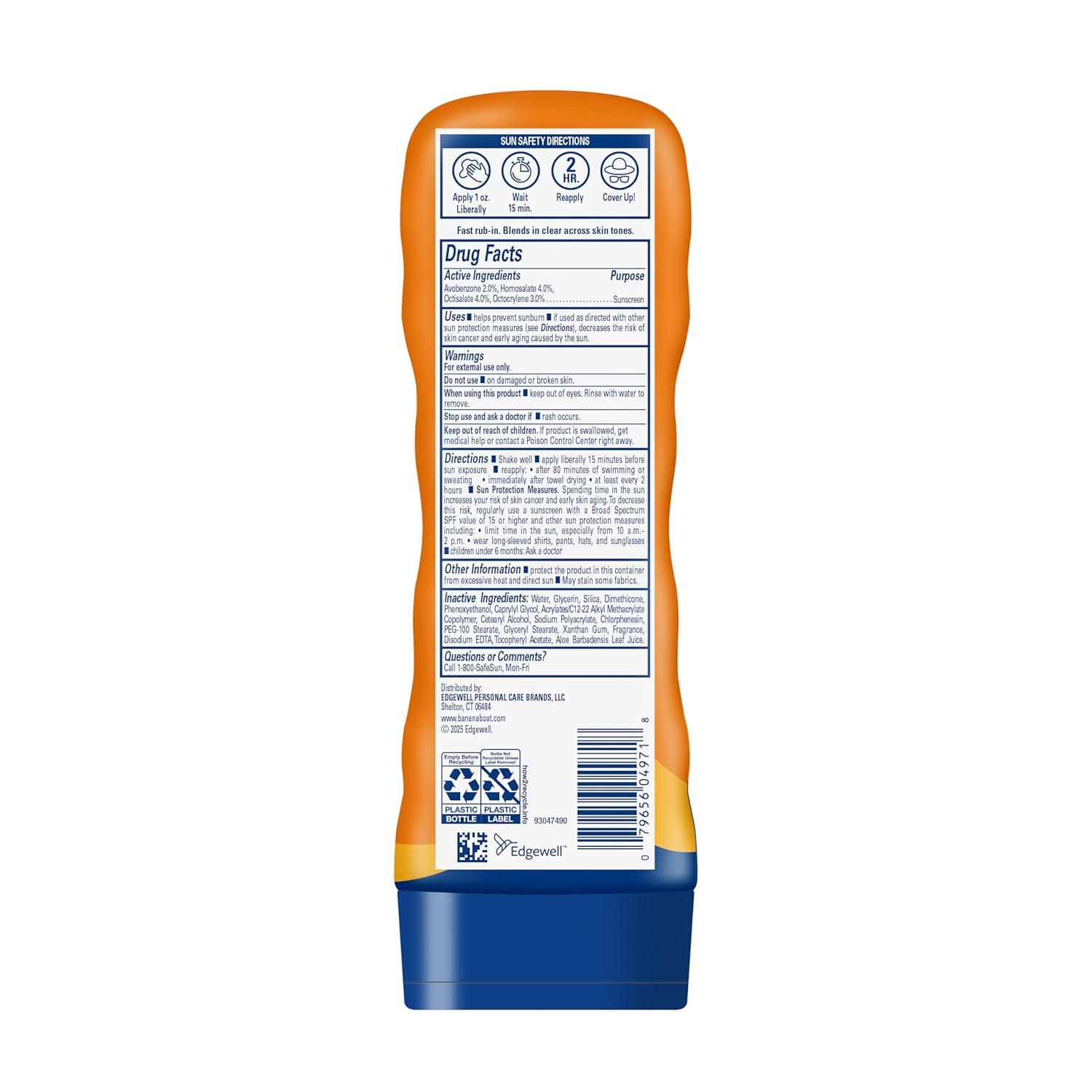 image:imageBanana Boat Sport Ultra Lotion Sunscreen Broad Spectrum SPF 30 8oz each Twin Pack