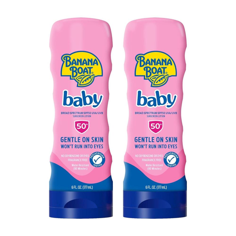 image:imageBanana Boat Baby Lotion SPF60 6oz6 Fl Oz Pack of 2