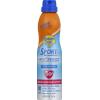 Banana Boat Sport Cool Zone SPF 50 Sunscreen Spray, 6oz, Sport Sunscreen Spray SPF 50, Clear Sunscreen Spray, Banana Boat Sunscreen Spray SPF 50, Oxybenzone Free Sunscreen, 6oz(SPF 50)