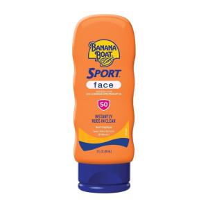 Banana Boat Sport Sunscreen for Face, SPF 50, 3Fl Oz, Banana Boat Sunscreen SPF 50, Travel Size, Sunblock, Mini Sunscreen for Dry Skin Face, 3Fl Oz(3 Fl Oz (Pack of 1))