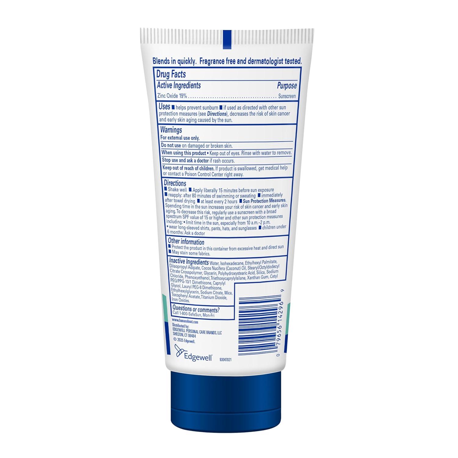 image:imageBanana Boat Mineral Sunscreen SPF 50 Lotion 5Fl Oz Zinc Oxide Sunscreen Lotion Beach Essentials SPF 50 Sunblock 5Fl Oz
