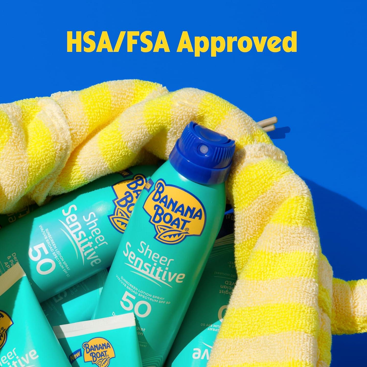 image:imageBanana Boat Sheer Sensitive Body Lotion SPF 50 6oz6 Fl Oz Pack of 1