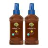 Banana Boat Deep Tanning Oil Spray SPF 4 | Dark Tanning Oil with SPF 4 Sunscreen, Water Resistant, 8Fl Oz each Twin Pack(SPF 8)